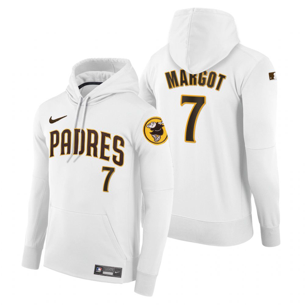 Men Pittsburgh Pirates #7 Margot white home hoodie 2021 MLB Nike Jerseys->san francisco giants->MLB Jersey